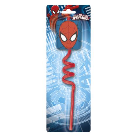 Ultimate Spiderman Spiral Straw £1.59